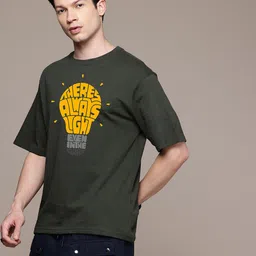 Moda Rapido Men Printed Pockets T-shirt-picture-19