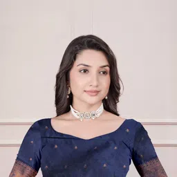 BAFNA MENS WEAR Ethnic Motifs Zari Art Silk Banarasi Saree image 4