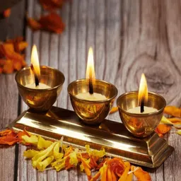 OGU Yellow Special Occasion Jyot Batti Pooja Essentials image 3