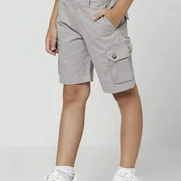 Nautica Boys Slim Fit Pure Cotton Cargo Shorts-picture-24