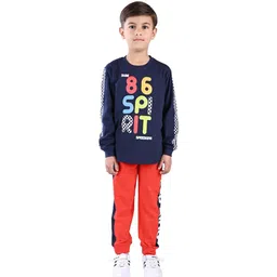 BILLYBALL Unisex Kids Printed T-shirt with Trousers-picture-26