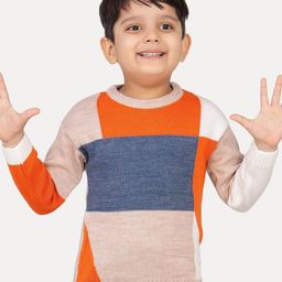 JoE Hazel Boys Colourblocked Pullover Sweatshirt-picture-51