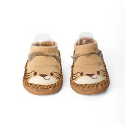 KICKS & CRAWL Pack of 2 Kids Cotton Booties image 2