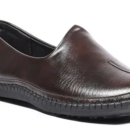 LOUIS STITCH Men Ethnic Slip-On Shrunken Nagra Juti image 2