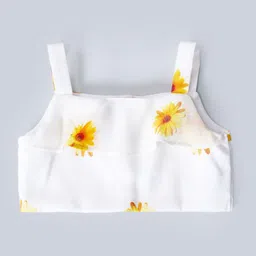 pspeaches Girls Printed Top with Skirt image 3