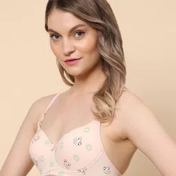 FiveFlag Women Seamless Full Coverage Underwired Heavily Padded Bra image 3