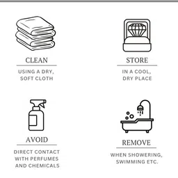 ISAMORA Stainless Steel Gold-Plated American Diamond Studded Bangle-Style Bracelet image 2