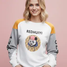 DressBerry Women Printed Pullover Sweatshirt-picture-35