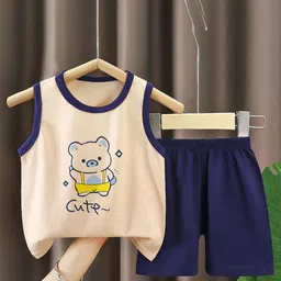 StyleCast x Revolte Boys Printed Pure Cotton T-shirt With Shorts-picture-16