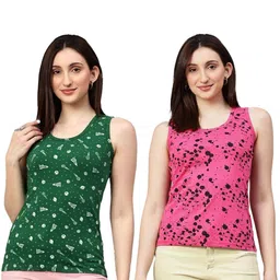 DIAZ W Print Women Graphic Printed Tank Top image 3