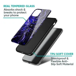 QRIOH Abstract Printed Vivo T3 Pro 5G Back Case Mobile Accessories image 2