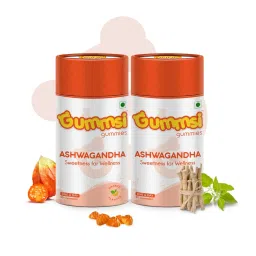 Gummsi Ashwagandha Gummies - Natural Orange Flavor | Helps Improve Strength, Energy & Immunity | Enhances Sleep Quality | Vegan & Gluten-Free | (Pack Of 2, 30 Gummies Each)-image-9