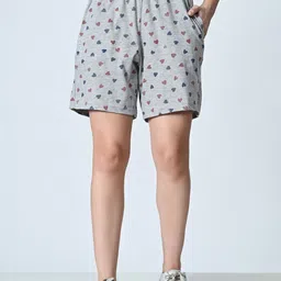 BAESD Women Printed High-Rise Shorts-picture-14