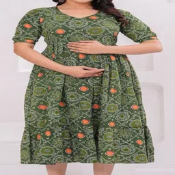 MAINA CREATION Women Floral Printed Floral Anarkali Kurta image 2