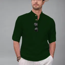 RawCraft Men Kurta image 4
