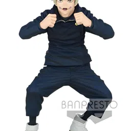 COMICSENSE Jujutsu Kaisen Navy Blue & Grey Figurine Showpiece-image-0