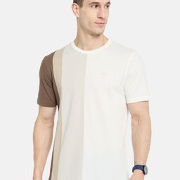 Octave Men Colourblocked T-shirt-picture-0