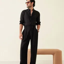 Andamen Men Premium Slim Fit Opaque Solid Casual Shirt image 5