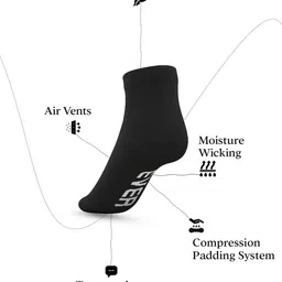 TalkingSox Unisex Pack Of 3 Printed Ankle-Length Socks image 5