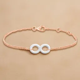 MINUTIAE Rose Gold-Plated Link Bracelet-picture-27