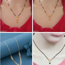 Anouk Pack 1 Gold-Plated Brass Mangalsutra image 1