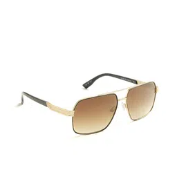 OPIUM Men Gold Navigator UV Protected Lens Metal SunglassesOP-10301-C01-59-picture-19