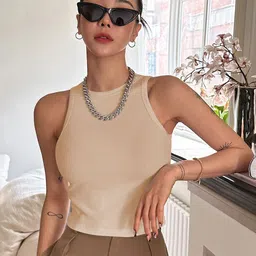 TOOCHKI Ribbed Fitted Crop Top-picture-17