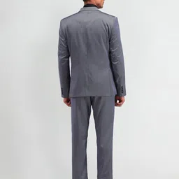 AD By Arvind Tailored Fit Single-Breasted Two Piece Formal Suit image 5