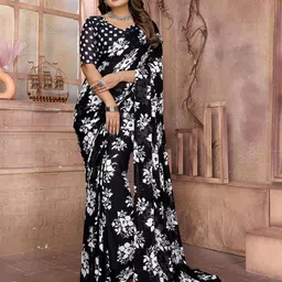 Moda Rapido Floral Printed Saree-picture-25