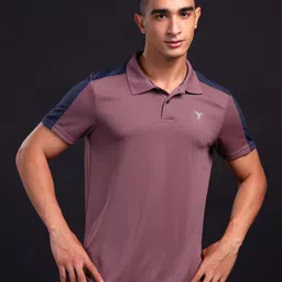 Technosport Men Colourblocked Polo Collar UPF50 T-shirt-picture-32