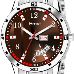 HMXT Men Dial & Stainless Steel Straps Analogue Watch HMXT-4 image 4