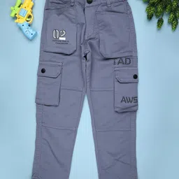 V-Mart Boys Regular Fit Mid-Rise Stretchable Cotton Cargo Jeans-picture-54