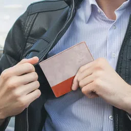 Dezire Crafts Men Colourblocked Two Fold Wallet image 4