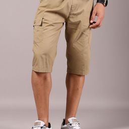 V-Mart Men Solid Mid-Rise Shorts-picture-0