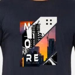 GLOBAL NOMAD Men 2 Printed Bio Finish Applique T-shirt image 2