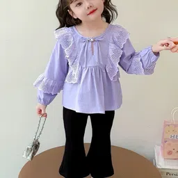 LULU & SKY Girls Top with Trousers image 5