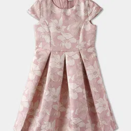 R&B Floral Print A-Line Dress-picture-34