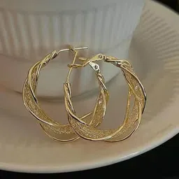 PolluxCraft Contemporary Hoop Earrings-picture-38