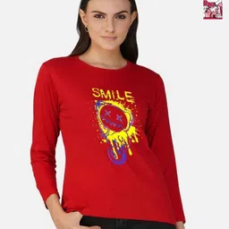 Metronaut Women 2 Printed Bio Finish Applique T-shirt-picture-12