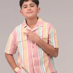 URBAN BUDS Boys Printed Party Shirt-picture-25