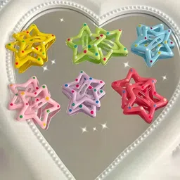 Blubby Unisex Set Of 10 Tic Tac Hair Clip image 4