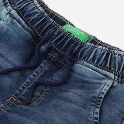 United Colors of Benetton Boys Jogger Mid-Rise Heavy Fade Jeans image 2