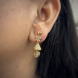 Digital Dress Room Classic Jhumkas Earrings image 3