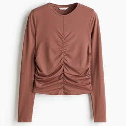 H&M Draped Long-Sleeved Top-picture-49