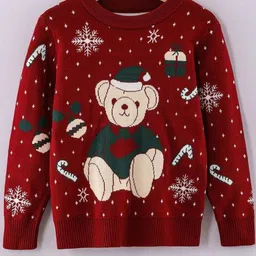 YK Kids Graphic Printed Round Neck Long Sleeves Pullover Sweaters-picture-25