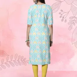 Ethnic basket Women Pack Of 2 Multicoloured Crepe Kurtas image 5