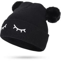 Adorazone Unisex Kids Woollen Beanie image 3