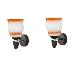 SOMIL Orange Glass Cylinder Wall Lamps-picture-27