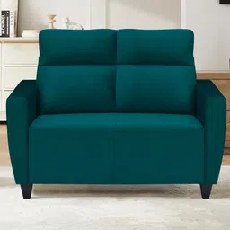 ARRA Green Velvet 2 Seater Sofa-picture-52