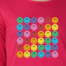 Metronaut Women 2 Printed Bio Finish Applique T-shirt image 2